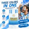 Argentina Face Paint Stick, Blue White and Blue Eye Black, Sports Face and Body Paint for Soccer, Baseball, Softball and Rugby Fans, Argentina World Cup 2026 Accessories view 2