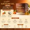 Carotene Bronze Tanning Gel, 150ml / 5.07 fl. oz, Beach Shimmer & Tan Boost with Carrot & Coconut Oil, Instant Glow Hydrating Formula for All Skin Types view 4