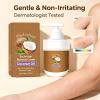 EZNFSW Coconut Oil Facial Hair Removal Cream, Plant Extract Organics Painless Formula for Sensitive Skin 3.5 oz (2pcs) view 2