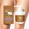 EZNFSW Coconut Oil Facial Hair Removal Cream, Plant Extract Organics Painless Formula for Sensitive Skin 3.5 oz (2pcs) view 3
