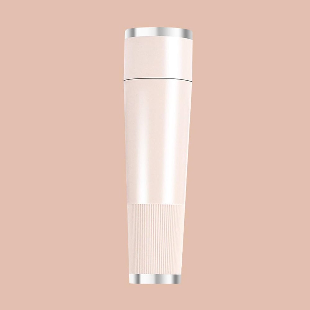 Painless Facial Hair Remover Electric Face Razor for Coarse Stubborn Hair Portable Micro Trimming Device for Women Upper Lip Chin and Jawline Smooth Skin Finishing Tool for Flawless Makeup (Skin)