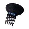 arzgul Volumizing Hair Clip Comb Insert Pad For Flat Fine Thin Hair Styling Seamless Professional Clip(Blue) view 1