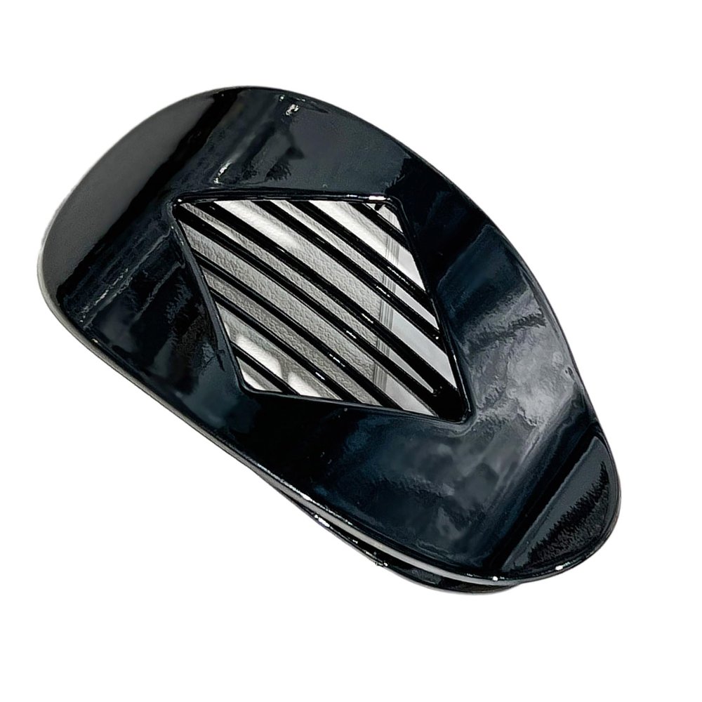 arzgul Lightweight -Slip Hair Clip Smooth Bend Design for Girls' Fitness Stretching & Running(Glossy black)