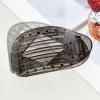 arzgul Lightweight -Slip Hair Clip Smooth Bend Design for Girls' Fitness Stretching & Running(Glossy black) view 4