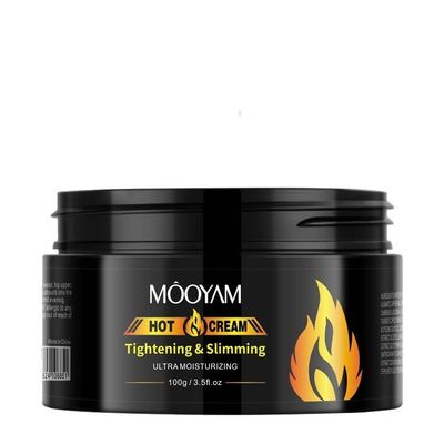 Hot Slimming Cream - Natural Fat Burning & Body Contouring Lotion with Ginger - Anti-Cellulite & Firming Cream for Belly, Thighs & Buttocks - Tightens Skin & Promotes Sweat - 3.5 Oz (100g)