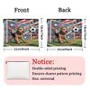 Soccer Lakeland Terrier Dog Makeup Bag, Football Funny Sports Cosmetic Travel Pouch for Women Girls, Portable Small Canvas Zipper Organizer, Pet Toiletry Bag 7x9 Inch view 4