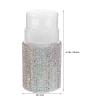 2 Pack Rhinestone Pump Dispenser Bottles for Makeup Remover view 2
