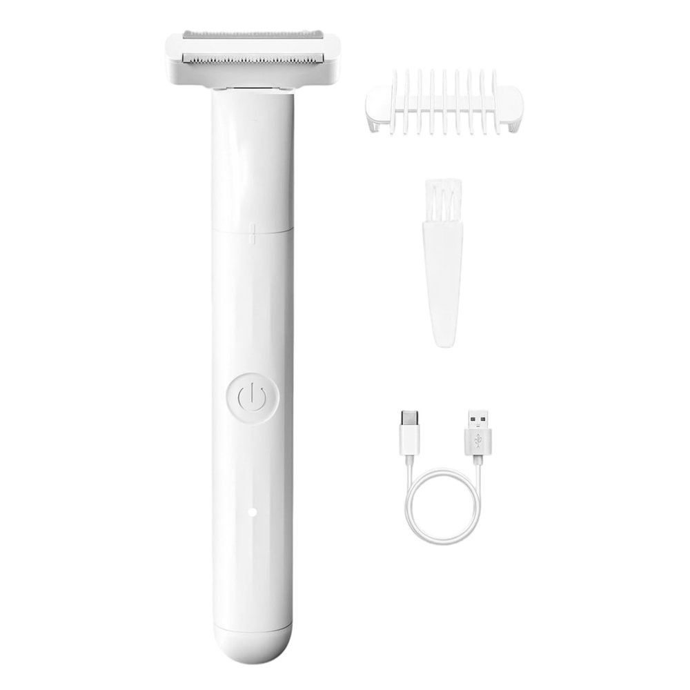 Rechargeable Body Hair Shaver Multifunctional Electric Hair Removal Device Arm Leg Face Shaving Tool for Smooth Shaving for Woman Body