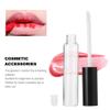 BAXYADEX 25Pcs 10ml Transparent Empty Lip Gloss Tube, DIY Lip Balm Bottle Container with Brush Applicator and Rubber Rings for Cosmetic Packaging, Travel and Sample Making view 3