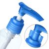 50Pcs 30-100ml Empty Plastic Soap Dispener Shampoo Bottles Bathroom Accessories Hand Cream Press Pump Shower Gel Bathroom Liquid Refillable Containers (Brown-Black Cap,50ml) view 4