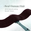 Ugeat Micro Bead Hair Extensions, Burgundy, 24 Inch 50G 50S view 2