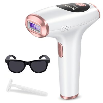 Gfeaden IPL Laser Permanent Hair Removal Device with Protective Goggles