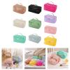SHYYOULQE Ventilated Mesh Makeup with Removable Dividers & Carry Handle for Travel Gym Essentials Travel Cosmetic Organiser with Compartments view 2