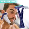 MAGDIY Disposable Razors Bulk for Men 300 Pack, Homeless Supplies Bulk, Twin Blade Mens Safety Travel Supply Shaving Razor, Face Beard Body Shavers for Hotel Camping Bathing (Blue) view 4