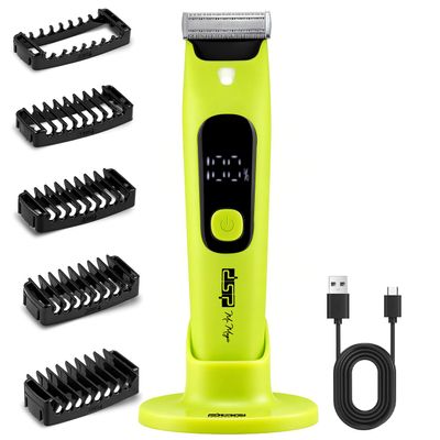 DSP Body & Face Trimmer for Men, Rechargeable & Waterproof