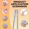 Aiuulu 40 Pcs Small Mandrel Nail Drill Bit, 3.1MM Mini Sanding Band for Electric Drills File Machine Manicure Accessory (40) view 4
