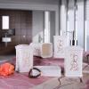 Ceramic Bathroom Five-piece Toiletries Set Mouthwash Cup Toothbrush Holder view 2