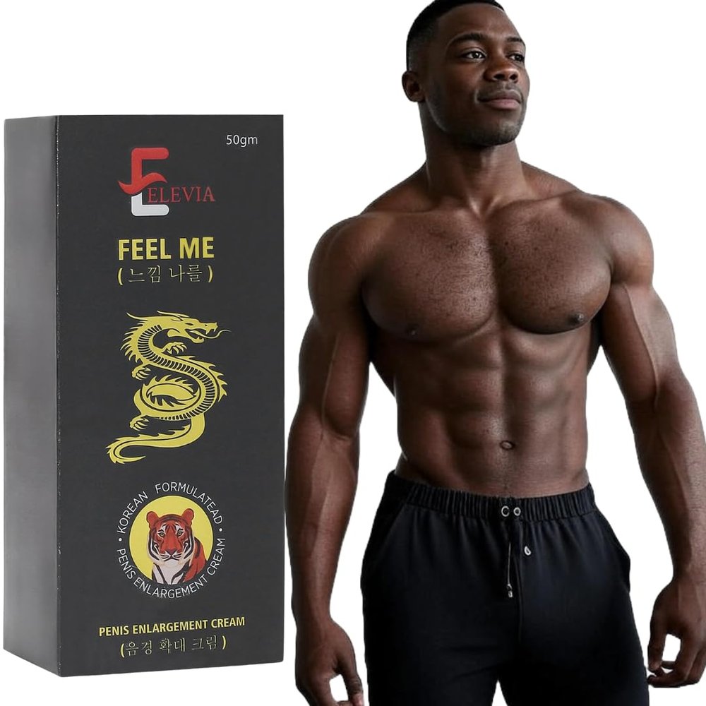 Elevia Feel Me Ultimate Male Performance and Enlargement cream Gel for Men: Enhanced Size, Drive, Strength and Endurance - Boost Performance