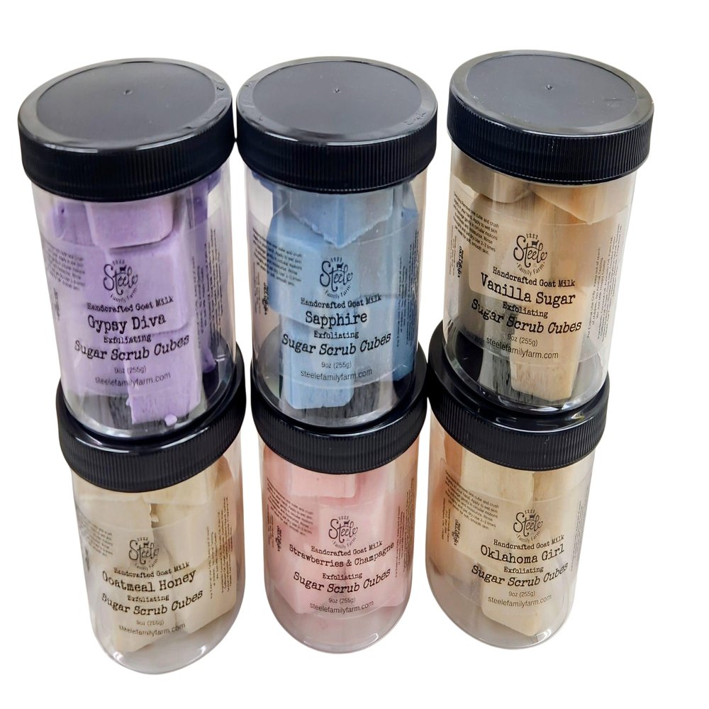 Sugar Scrub Cubes (Assorted Scents)