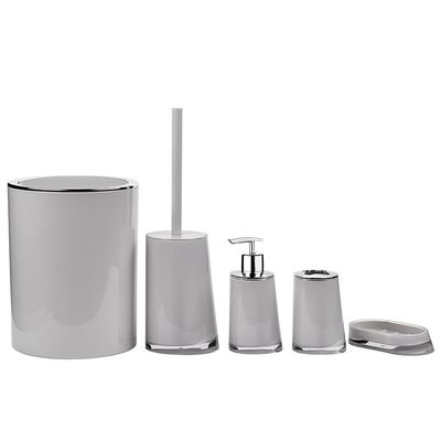 Bathroom Kit Trash Can Toilet Brush Toothbrush Cup Holder Soap Box Dispenser