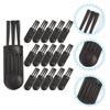 ULTECHNOVO 100pcs Nose Hair Trimmer Brush Razor Cleaning Tool Small Shaver Clipper Cleaner for Mens Electric Shavers Facial Hair Removal view 4
