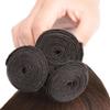 #4 Brown Bundles Human Hair Straight Bundles 30 32 34 Inch Unprocessed Brazilian Virgin Hair 3 Bundles 150 Grams Chocolate Brown Straight Bundles Human Hair Extensions view 4