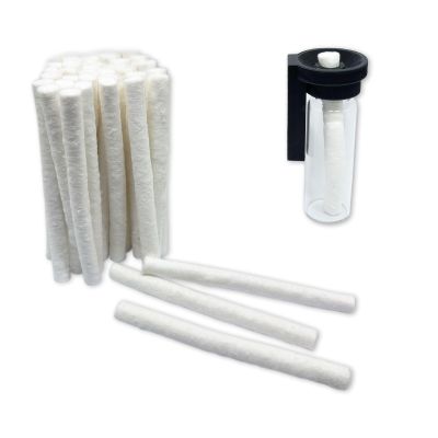 Daerky Jumping Spider Water Fountain Replacement Cotton roll, Absorbent Cotton Swab,Length 10 cm (30)