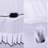 YQBDCKEDU 4Pcs Beauty Salon Bmassage Spa Cover Sets Solid Color Embroidery Beauty Bed Cover 4Pc Soft Bed Skirt Sheet Massage Bed Cover Stool Cover 70X185Cm(28X73Inch) view 2