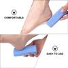 Hemobllo 2pcs Foot Pumice Stone and Foot File Callus Remover Set 10x5x3.5cm Exfoliator for Dead Skin Removal and Heel Treatment in Blue and Gray view 3