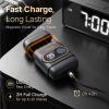 PRITECH Mini Foil Shaver for Men, Cordless Electric Razor USB-C Fast Charge view 3