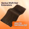 Full Shine Genius Weft Hair Extensions Human Hair 24 Inch 60G view 2