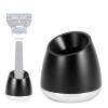 RiToEasysports Aluminum Razor Stand, Quick Dry Shaver Holder for Men, Manual Beard Grooming Accessory for Bathroom Sink Counter Organization view 3