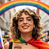 MCKTAT 36 Pcs Glitter Pride Freckles Face Tattoos Pre-Cut Waterproof Rainbow & Heart Makeup Stickers | LGBTQ+ Sparkle Body Art for Pride Month Parties, Gay Parades, Events & Goody Bag Fillers view 3