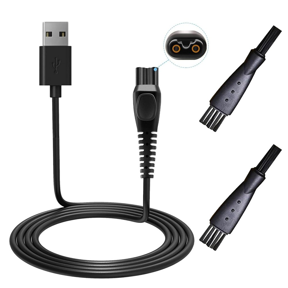15V USB Charger Fit for Philips Norelco HQ8505 3000 5000 6000 7000 9000 Series, Shaver Trimmer USB Cord for Multigroom MG5750 MG7750 MG7770 MG7790 QP6531 BG7030 BG7040 BG5025 S9987