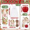 Leelosp 24 Set/96pcs Apple of Our Eye Baby Shower Favors view 3