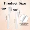 Gjinxi 10pcs Dermaplane Razor for Women Face, Eyebrow Razors Dermaplaning Blade Tool Trimmer Shaver for Peach Fuzz Removal Eyebrow Shaping Smooth Skin Gentle Exfoliation Flawless Makeup Prep view 2