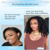 Abijale V Part Wig Human Hair Burmese Curly Upgrade Glueless Wig 24 Inch view 3