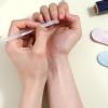 2pcs Glass Cuticle Pusher Tool with Leather Case Crystal Nail Pusher view 3