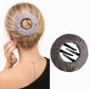 2026 New Circle Flat Hair Clips for Women, No Crease Hair Clips Large Claw Clips for Thick or Thin Hair, Yoga & Sports Friendly Lightweight Hair Barrettes, Moms Gift & Teen Girl Gifts (Gray) view 1