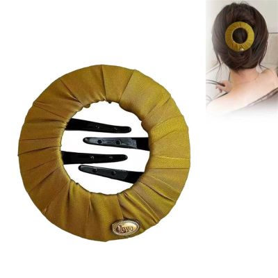2026 New Circle Flat Hair Clips for Women, No Crease Hair Clips Large Claw Clips for Thick or Thin Hair, Yoga & Sports Friendly Lightweight Hair Barrettes, Moms Gift & Teen Girl Gifts (Green)