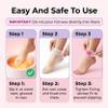 IIUIKOO 400PCS Disposable Plastic Foot Covers for Feet - Leak-Proof Paraffin Wax Bags with Stickers for Snug Closure, Moisturizing Booties for Dry Cracked Heels and Spa Pedicure view 4