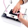 Low Noise 4 in 1 Electric Nail Drill, Multifunctional Manicure Tool with Polisher, Dust Vacuum Cleaner, Gel File and Nail Dryer view 2