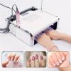 Low Noise 4 in 1 Electric Nail Drill, Multifunctional Manicure Tool with Polisher, Dust Vacuum Cleaner, Gel File and Nail Dryer view 3