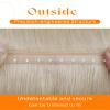 Sunny Hair Butterfly Weft Hair Extensions Human Hair Platinum Blonde view 4