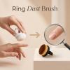 4 Pcs Dust Remover Brush for Nails, Bristle Nail Cleaning Brushes view 3