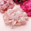 10cm Artificial Rose Fabric Flower, Multifunctional Floral Accessory, Women Corsage, Hair Clip, Lapel Pin, Decor for Clothing, Bags & DIY Crafts Pink view 4