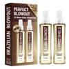BRAZILIAN BLOWOUT Flash Blowout & Frizz Shield Duo, Repair, Smooth Fast Dry view 1