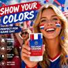 Red White and Blue Eye Black, Baseball Face Paint, Red White and Blue, Softball Face Paint, 4th of July, World Cup Soccer, Patriotic USA Flag Body Stick for Patriotic Decorations, Independence Day view 2