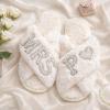 Personalized Luxury Bridal Gift Box with Mrs. Slippers, Tumbler, Jewelry Dish, Satin Sleep Mask and Scrunchie view 4