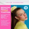Easilydays Color Change Lipstick for Women Long Lasting, Transferproof Glimmer Ph-Changing Technology, Subtle & Sheer Pink, Jelly Tinted Lip Balm, Nourishing Moisturizing Lip Gloss, 02# SERENDIPITY view 3